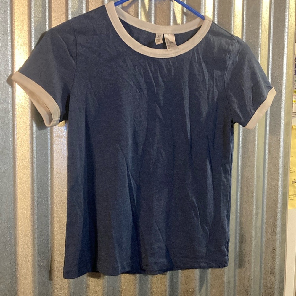 Womens blue tee. Brand is Divided. Size small but fits like an extra small